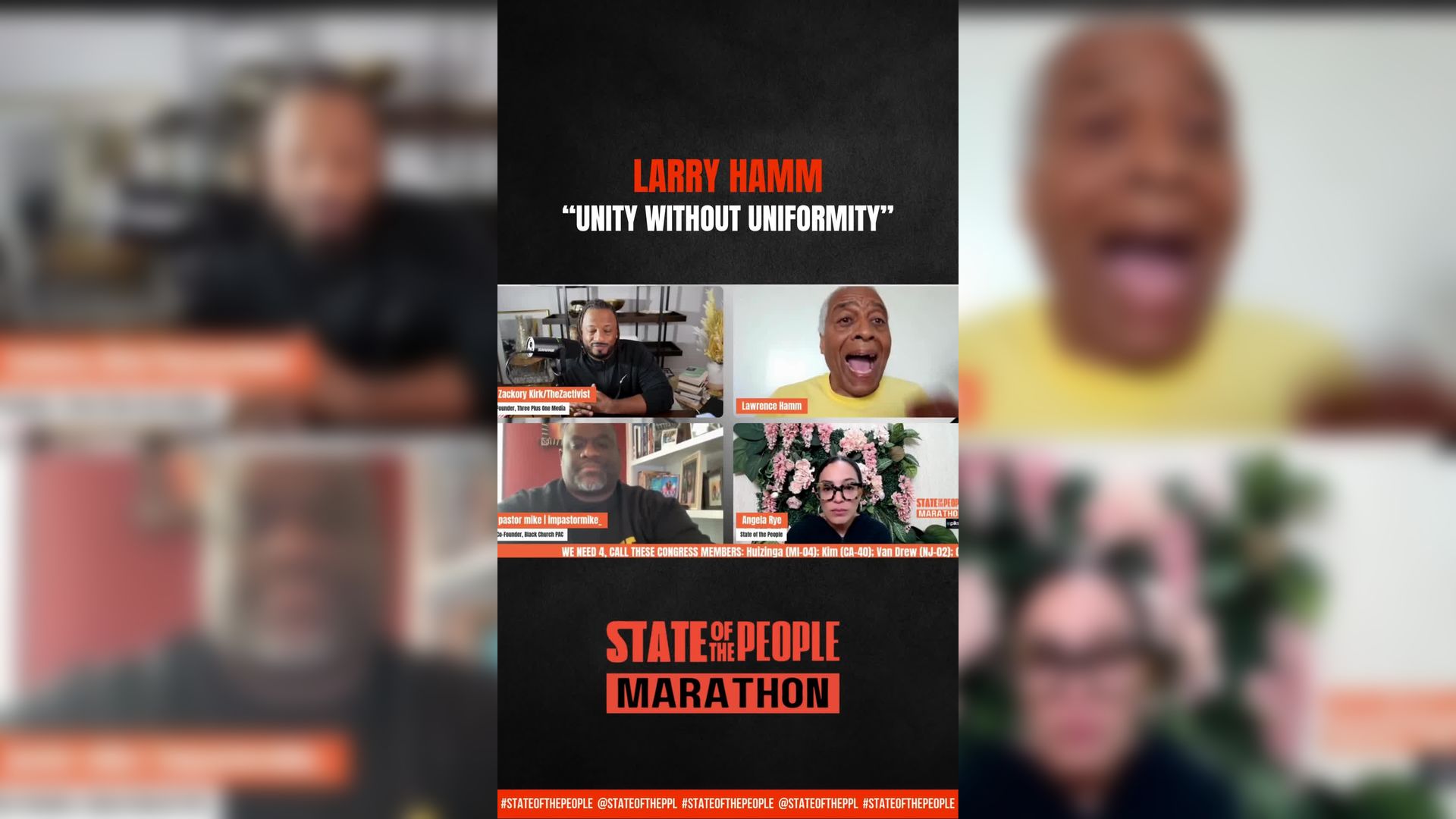 Larry Hamm (Unity without Uniformity)