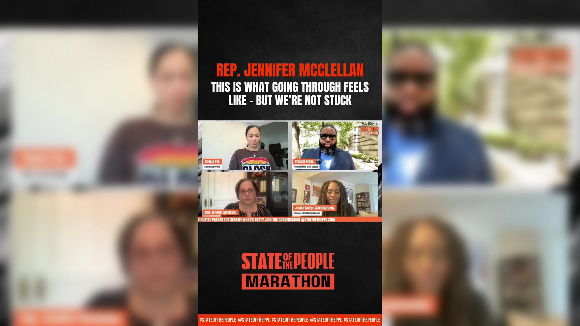 Rep. Jennifer McClellan - We're not stuck