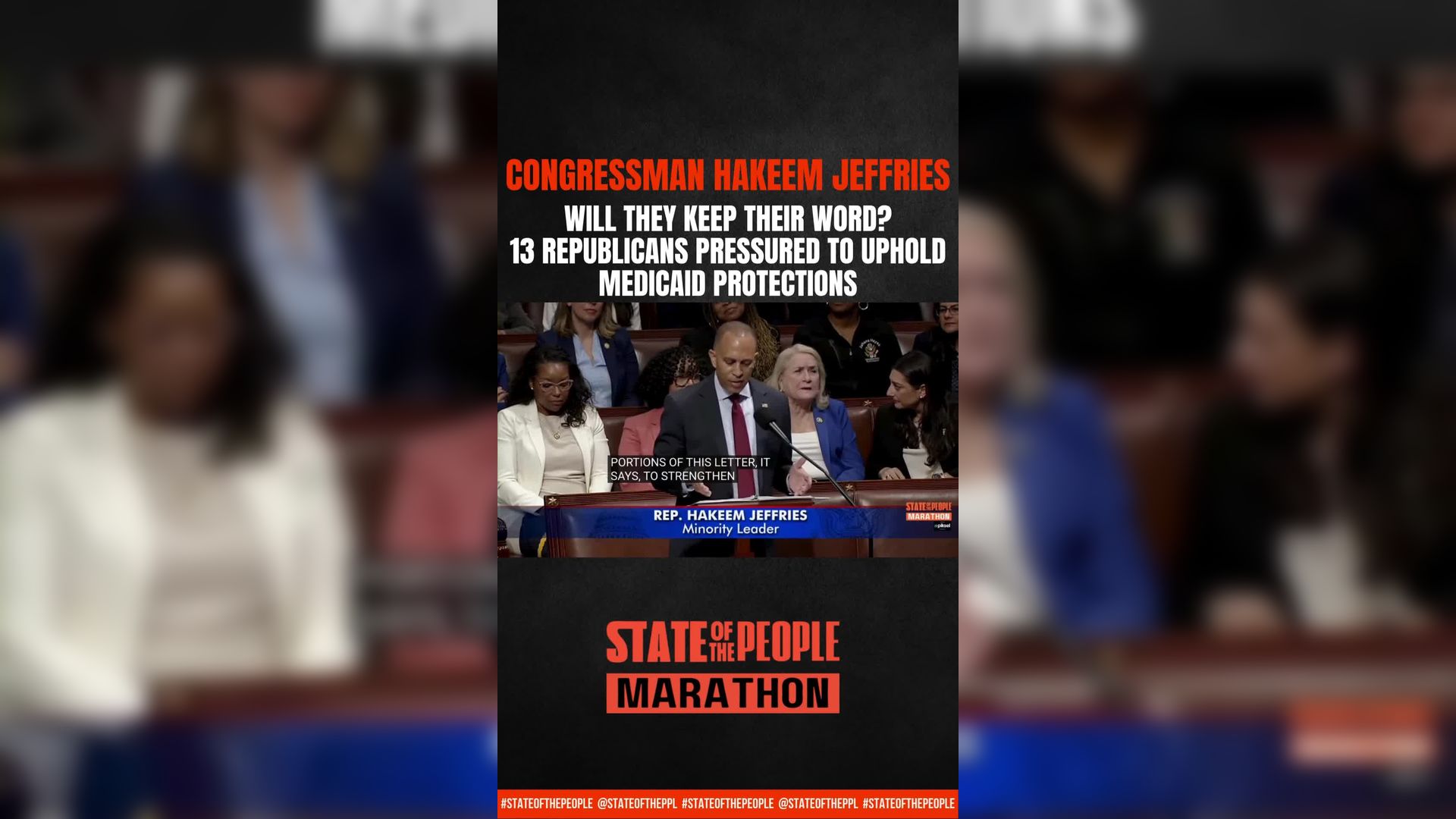Congressman Jeffries (Will they keep their word)